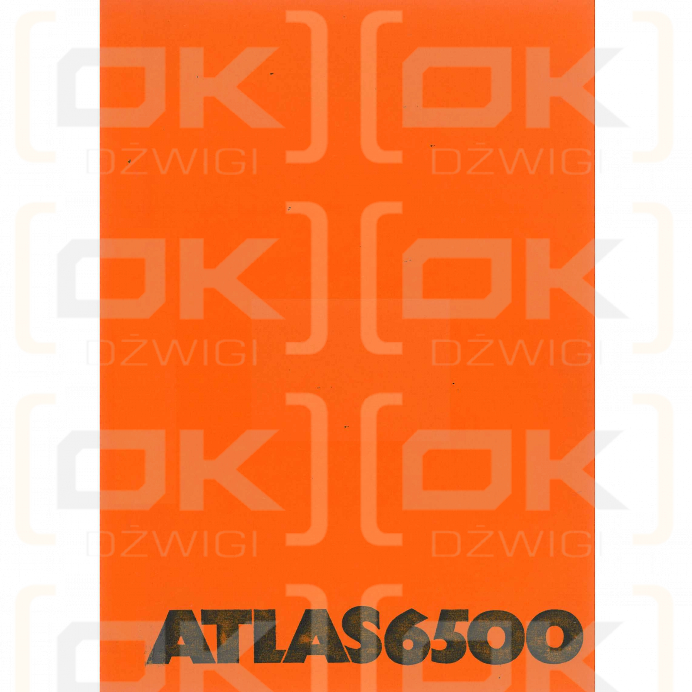 Atlas 6500 parts catalogue